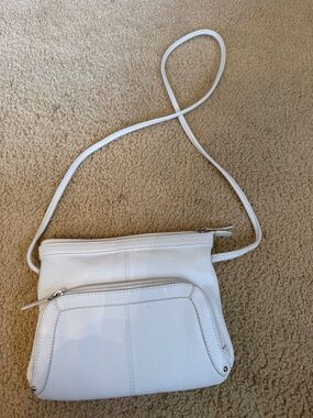 Classic White Crossbody Shoulder Bag